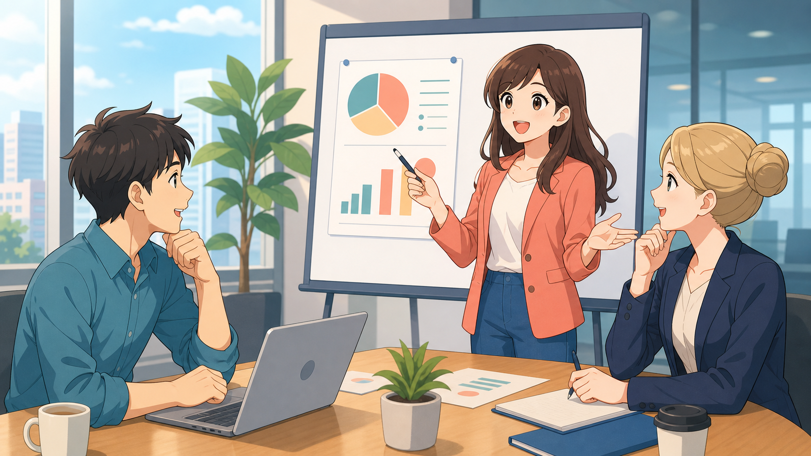 Business English illustration