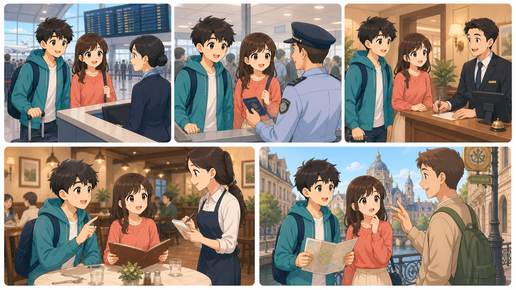 Renting a Car illustration